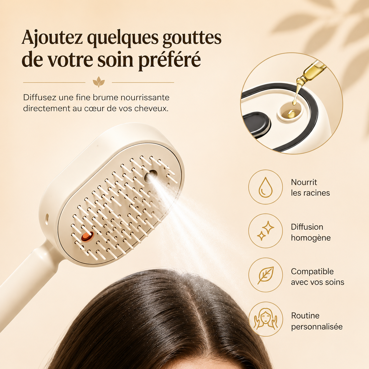 Glowly™ HairBrush 3-en-1