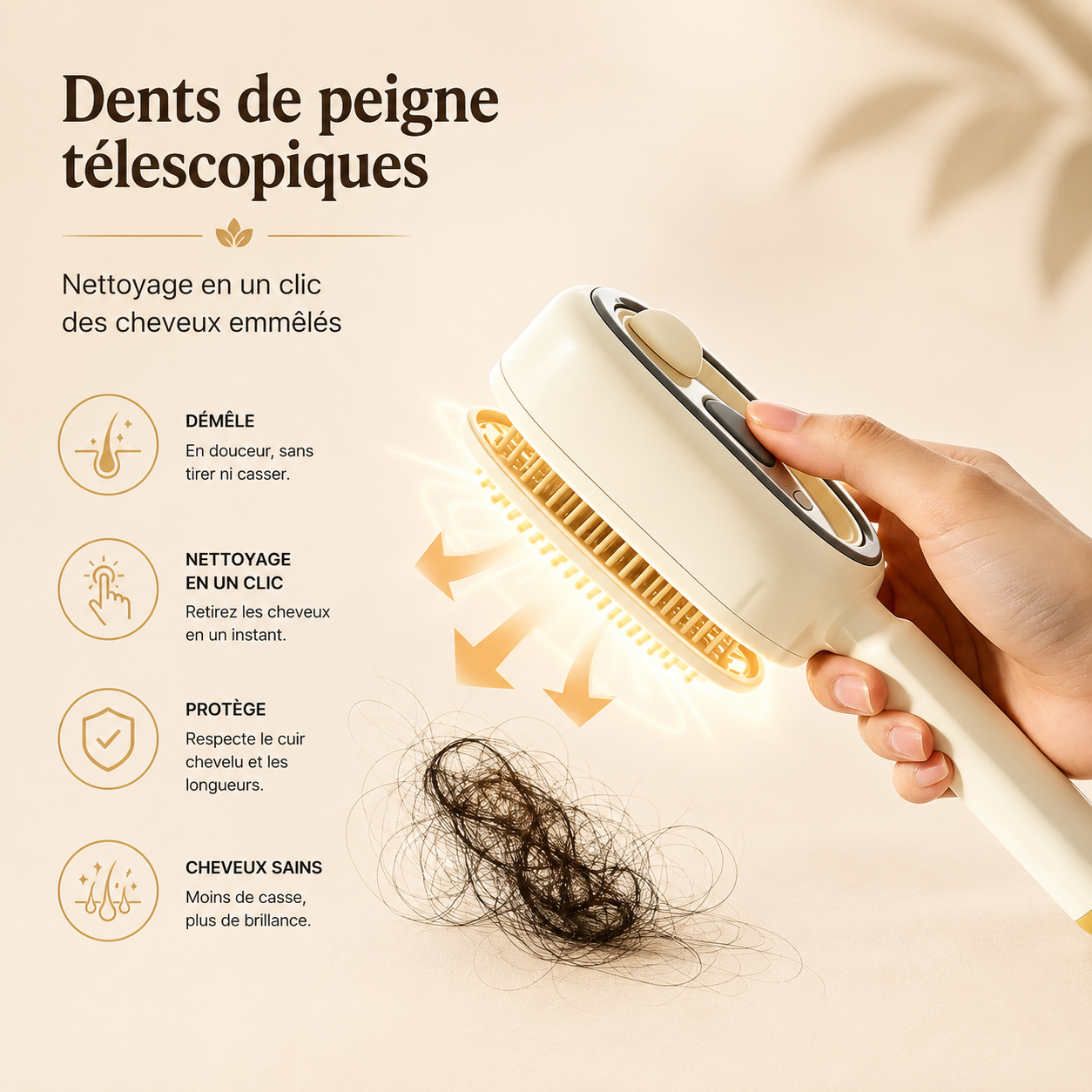 Glowly™ HairBrush 3-en-1