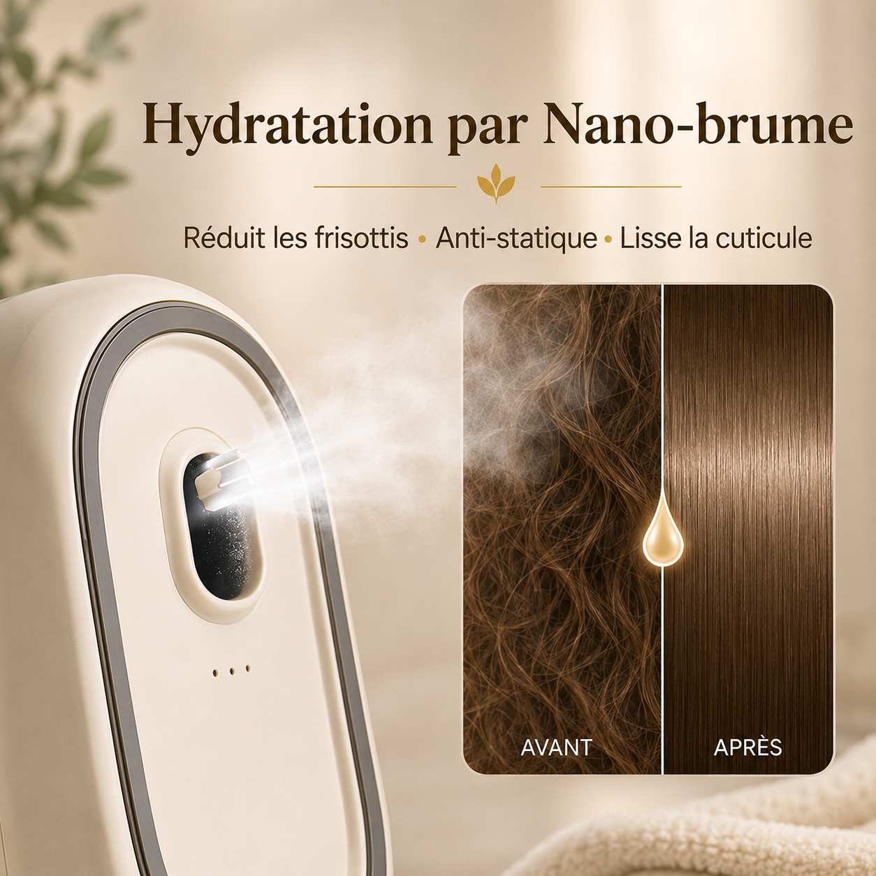 Glowly™ HairBrush 3-en-1